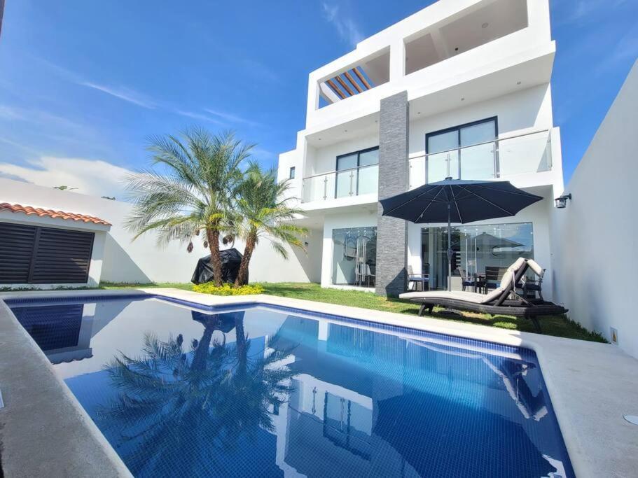 Casa Lua Tequesquitengo. Alberca, Jacuzzi Y Roof Luaran gambar
